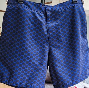 Bonobos throw back 7" swim trunks/ hybrid size 32